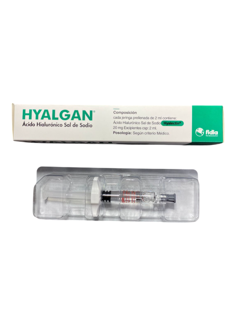HYALGAN 20 MG/2 ML ACIDO HIALURONICO J.P