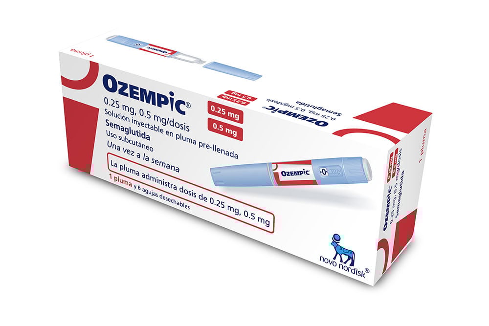 OZEMPIC SEMAGLUTIDA AZUL 4,02MG/3ML (1.34MG/ML)