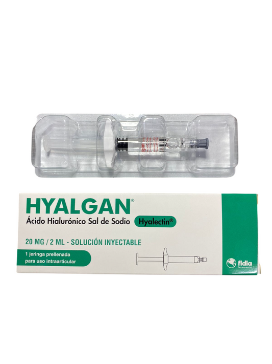 HYALGAN 20 MG/2 ML ACIDO HIALURONICO J.P
