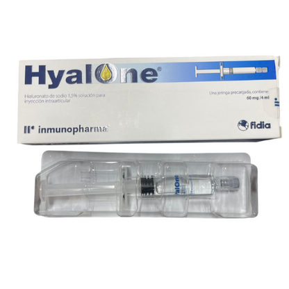 HYALONE / SOLUCION SODICA DE ACIDO HIALURONICO PARA INYECCION INTRAARTICULAR